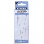 Beadalon aghi flessibili 12.7cm fine argento