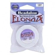 Beadalon filo infilaperle elastico Elonga diametro 1.0mm bianco
