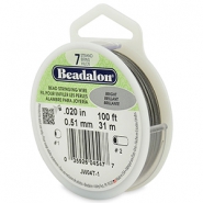 Beadalon filo infilaperle 7 fili diametro 0.51mm acciaio inossidabile brillante