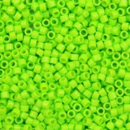 Perline Miyuki Delica 11/0 Duracoat opaque dyed kiwi green DB-2121