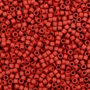Perline Miyuki Delica 11/0 Metallic matte brick red DB-378