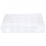 Espositore per bigiotteria contenitore con 36 scomparti trasparente