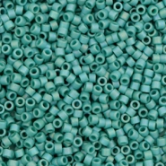 Perline Miyuki Delica 11/0 Duracoat opaque dyed eucalyptus DB-2131