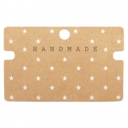 Espositori bigiotteria in cartoncino 'handmade' marrone