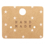 Espositori bigiotteria in cartoncino 'handmade' marrone