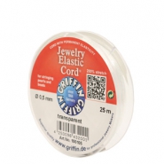 Griffin filo elastico per bigiotteria elasticità magica (200%) Ø0.5mm trasparente