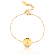 Braccialetti Polaris per cabochon 12mm oro