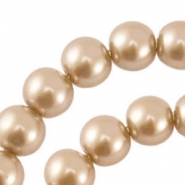 Perline di vetro con effetto perlato Perline di vetro con effetto perlato 12mm