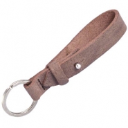 Bracciali Cuoio® Portachiavi Cuoio® in cuoio per cabochon in varie misure
