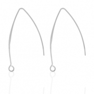 Orecchini in acciaio inossidabile argento