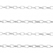 Componenti in acciaio inossidabile catena a rol&ograve; Veneziana argento