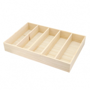 Espositore per bigiotteria per cuscini naturale (colore naturale di legno)