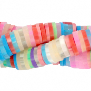 Perline Katsuki 4mm arcobaleno misto