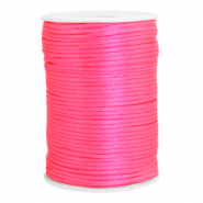 Cordoncino di raso 2.5mm rosa neon