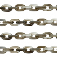 Catena in acrilico 15mm grigio