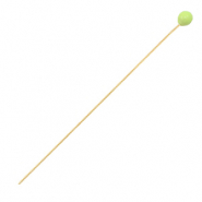 Componenti di metallo DQ chiodini testa tonda 52mm oro-verde lime (privo di nichel)