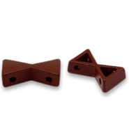 Perline Tile clessidra marrone barile