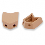 Perline Tile freccia rosa polvere