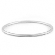 Braccialetti tempio buddista 3mm taglia S argento