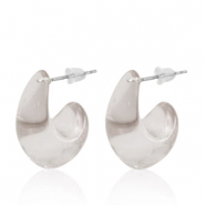 Orecchini alla moda a cerchio talpa