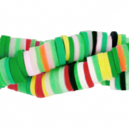 Perline Katsuki 6mm verde misto