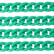 Catena in acrilico 22mm opaca verde cabanna