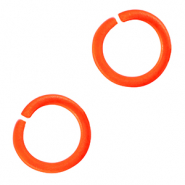 Componenti colorati anellini apribili arancio neon