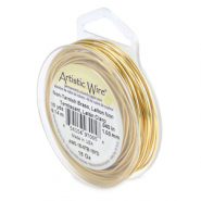 Artistic Wire 18 Gauge ottone resistente all'appannamento