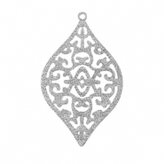 Ciondoli in acciaio inossidabile boh&eacute;mien argento