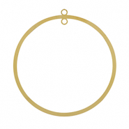 Ciondoli in acciaio inossidabile 52mm oro