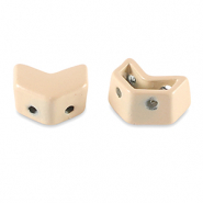 Perline Tile freccia beige albicocca