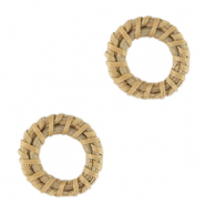 Pendente in rattan 24mm beige naturale
