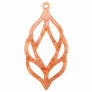 Pendenti in resina rosso corallo