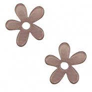 Pendenti Polaris Lucido fiore lavanda smerigliata