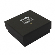Confezione regalo "Pretty things inside" nero