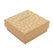 Confezione regalo "for you" marrone