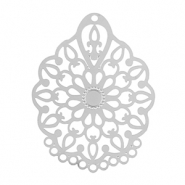 Ciondoli in acciaio inossidabile boh&eacute;mien argento