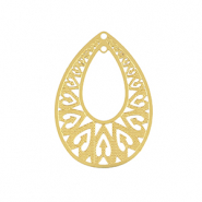 Ciondoli in acciaio inossidabile boh&eacute;mien goccia oro