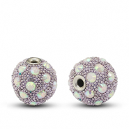 Perline in stile boh&eacute;mien lilac-strass