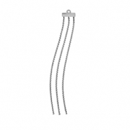 Ciondoli in acciaio inossidabile argento