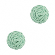 Pendenti in rafia 12mm verde menta