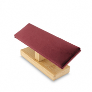 Espositore per bigiotteria per bracciali natural-bordeaux