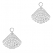 Ciondoli in acciaio inossidabile conchiglia argento