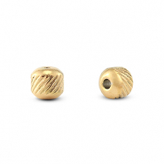 Perline in acciaio inossidabile 6mm oro
