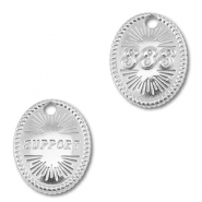 BY31® Ciondolo in acciaio inossidabile numeri angelici 333 / support argento