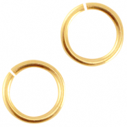 Anellino apribile di metallo DQ 5mm oro (privo di nichel)
