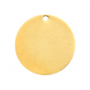 Metallo DQ per ImpressArt ciondolo 20mm oro (privo di nichel)