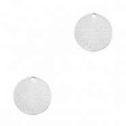 Metallo DQ per ImpressArt ciondolo 10mm argento antico (privo di nichel)