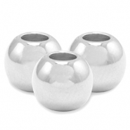 Perline di metallo DQ 3mm argento antico (privo di nichel)
