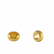 Perline di metallo DQ anello separatore 5mm oro (privo di nichel)